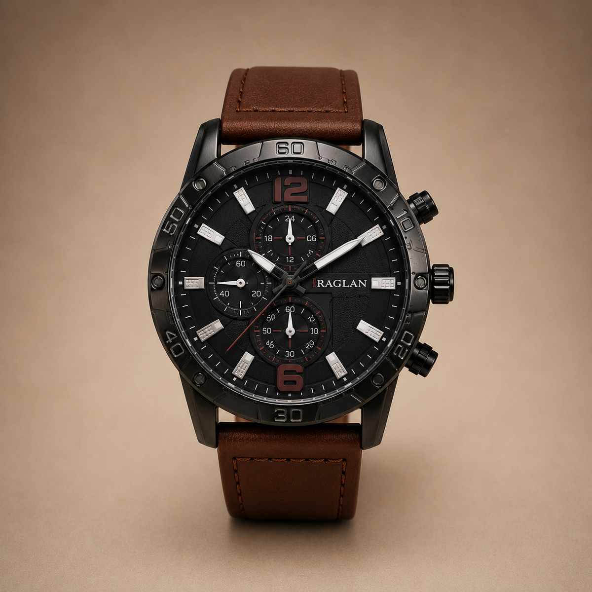Combo reloj cuero P3