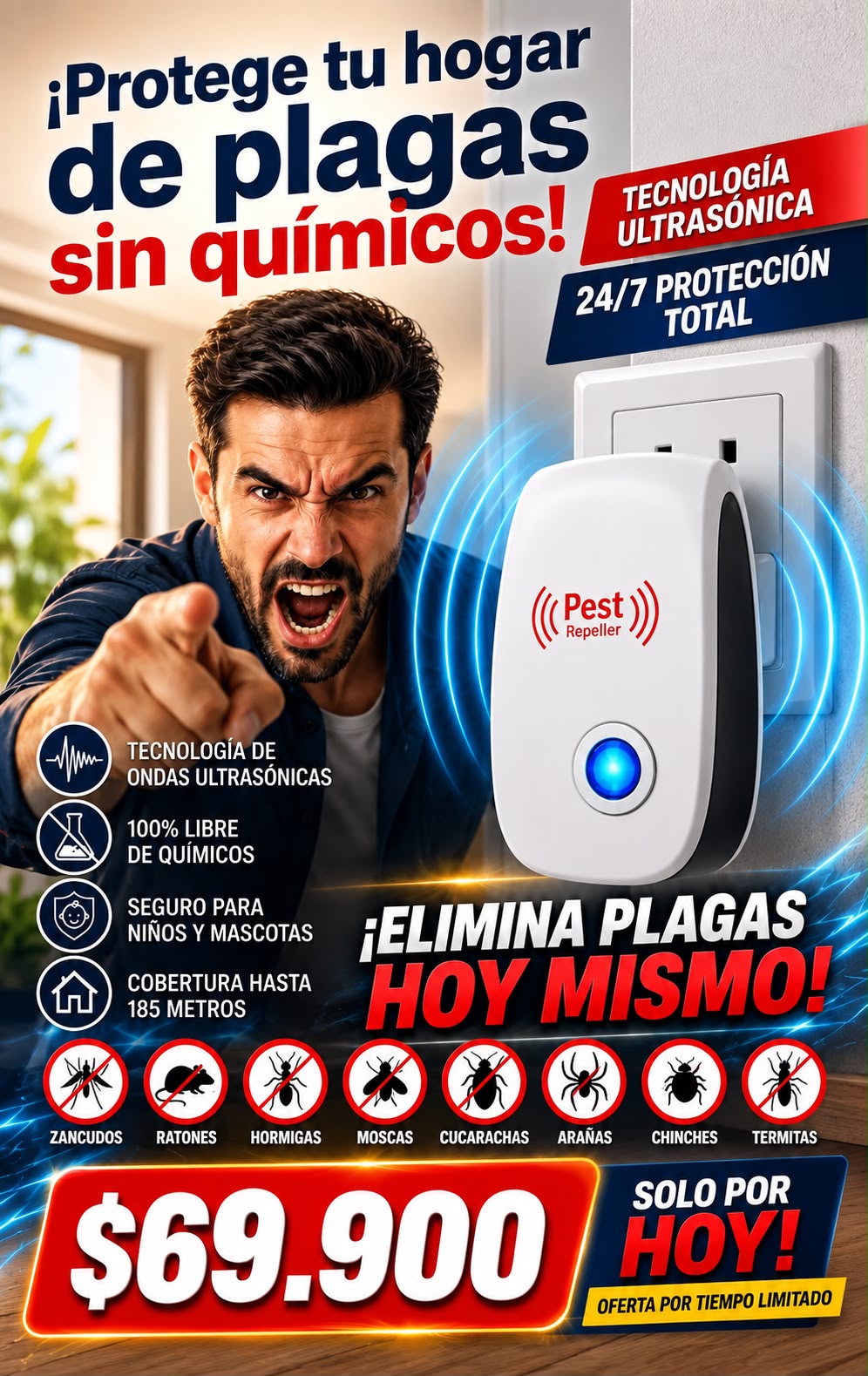 Repelente ultrasonico