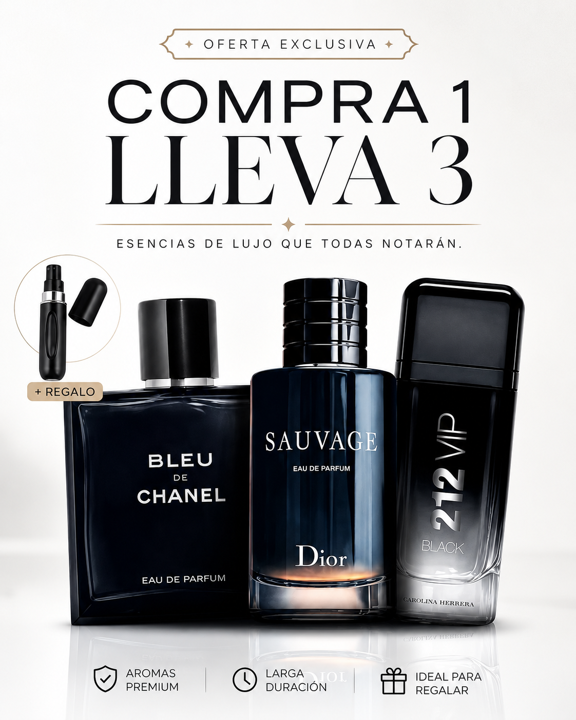 COMPRA 1 LLEVA 3 + (Obsequio de regalo) 🎁